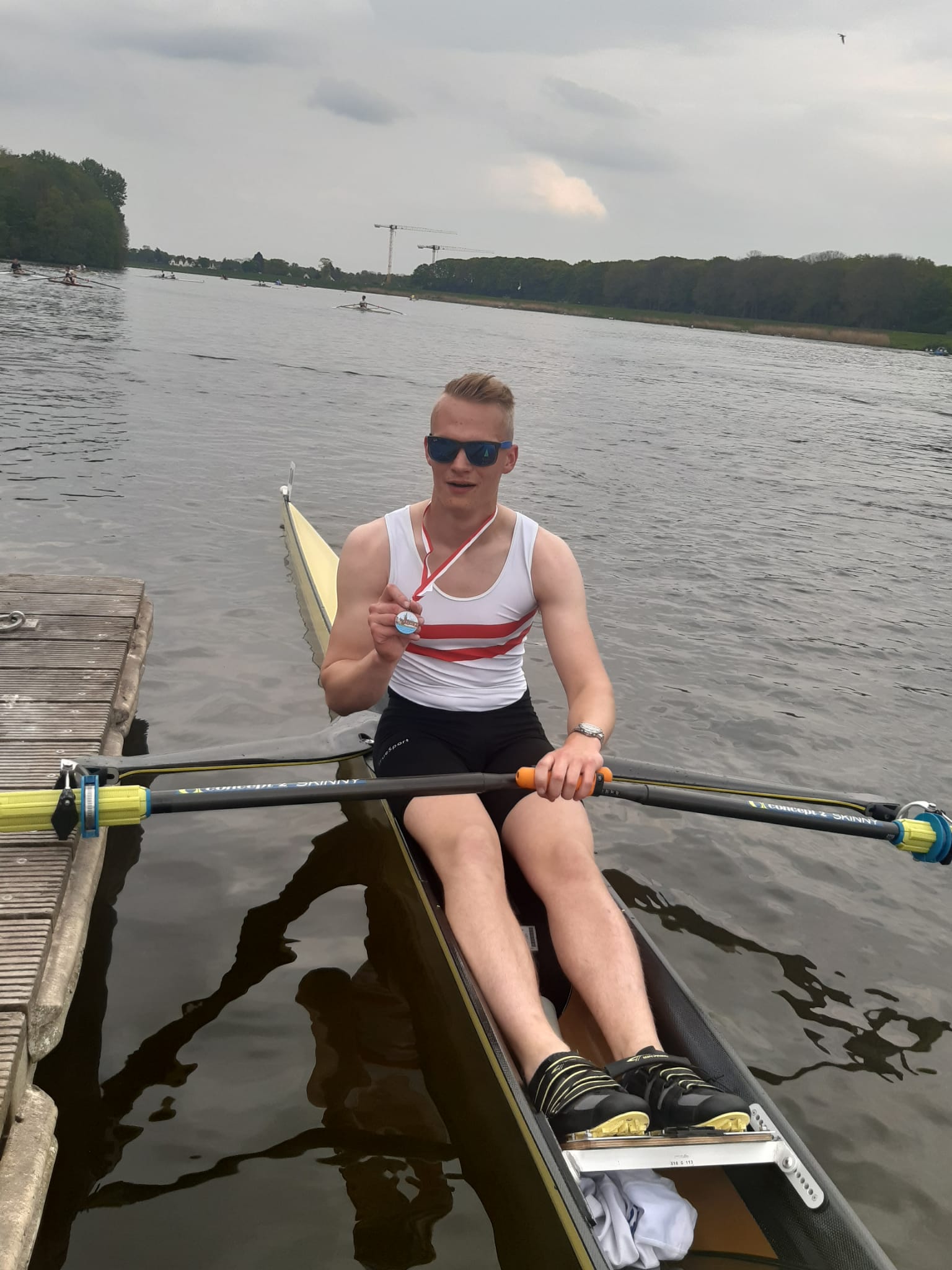 Maarten Veninga blik op 1500 meter